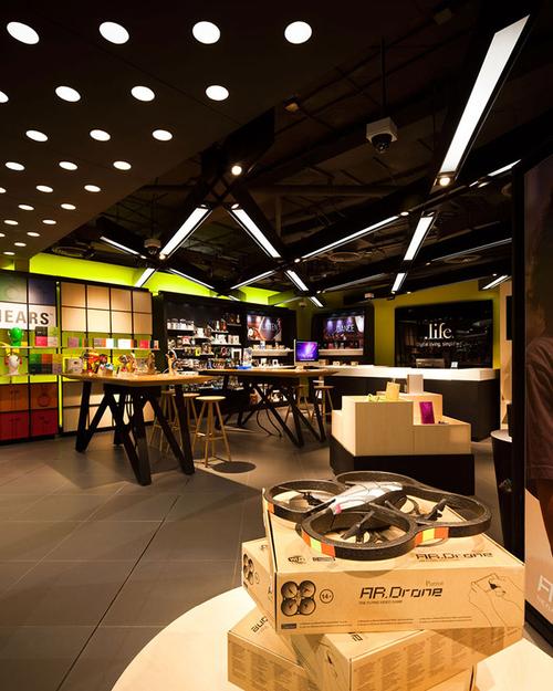 电子产品店面装修效果图数码店装修设计
